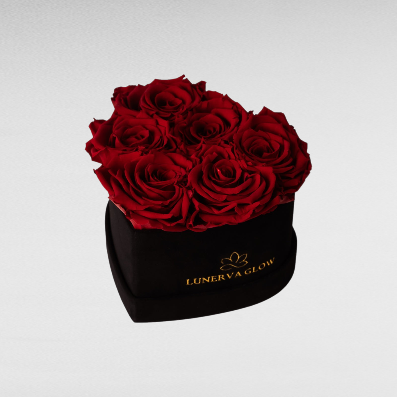 Black Velvet Heartbox |Gold|S