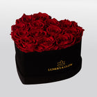 Black Velvet Heartbox |Red|M