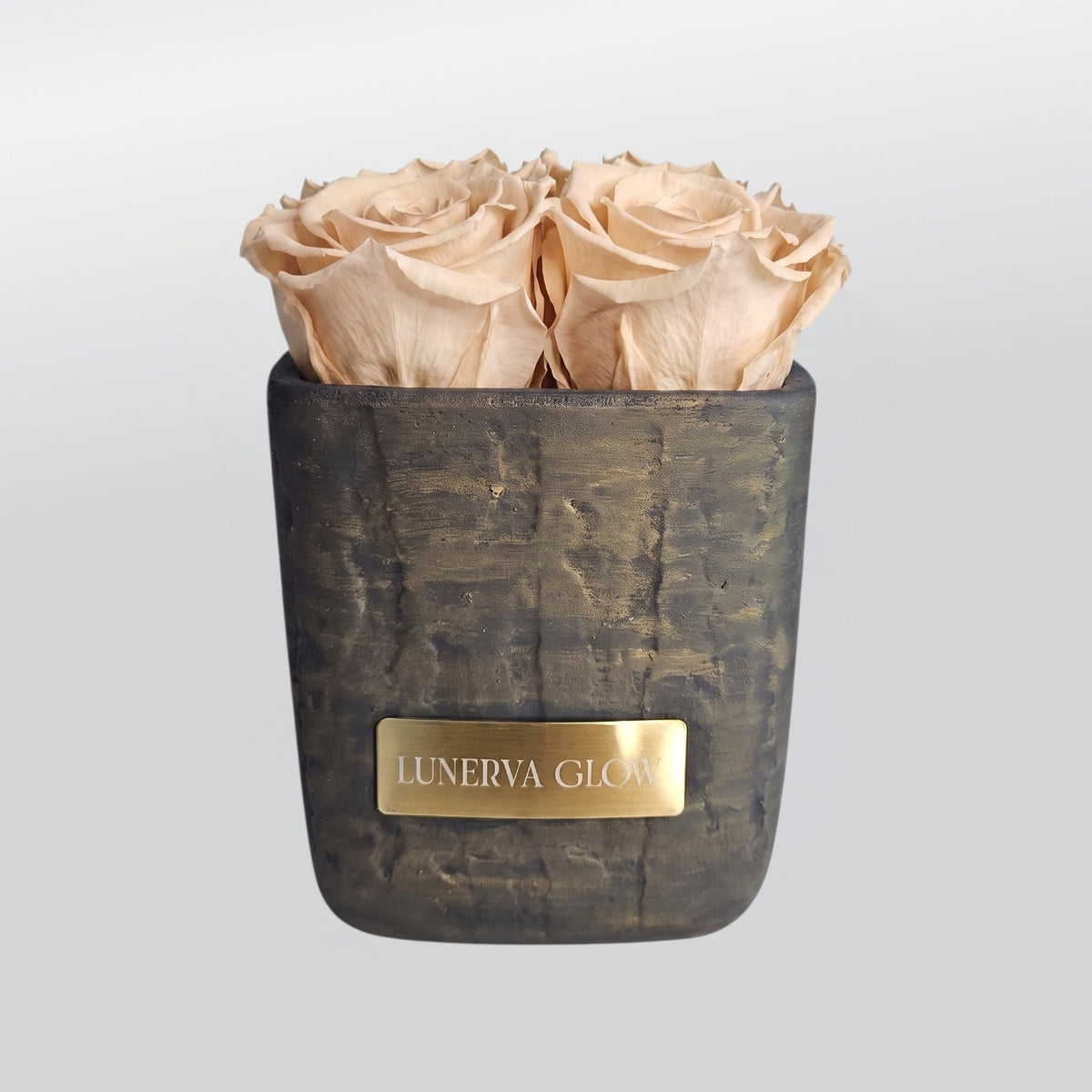 Square Vase XS| Gold
