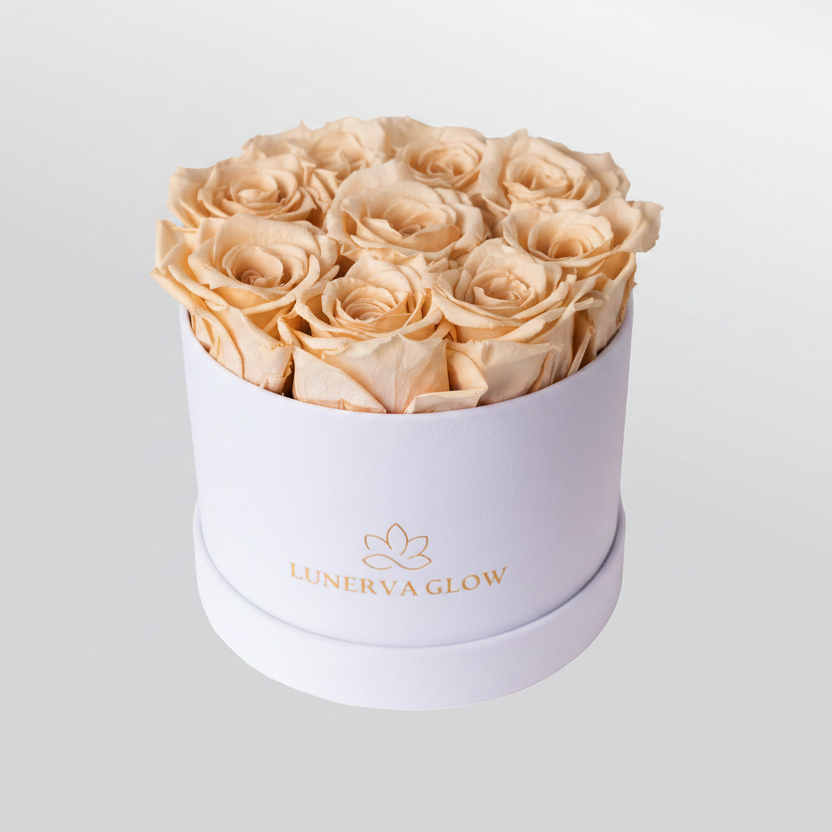White Velvet Flowerbox |Red
