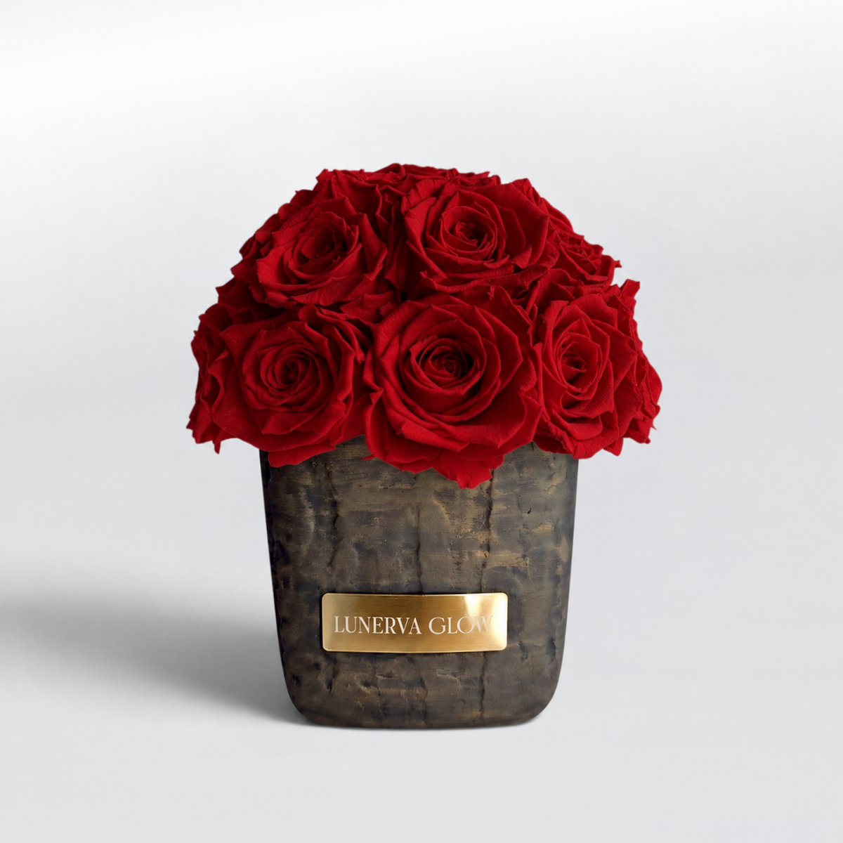 Square Solid Vase S|Nude