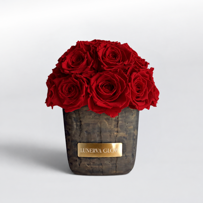 Square Solid Vase S|Nude