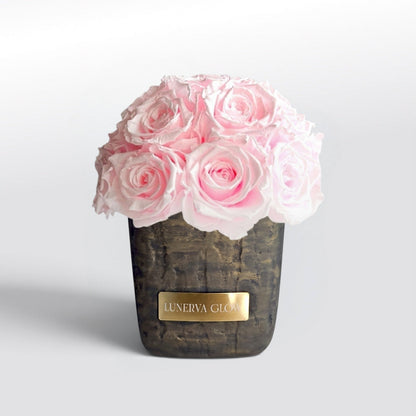 Square Solid Vase S|Nude