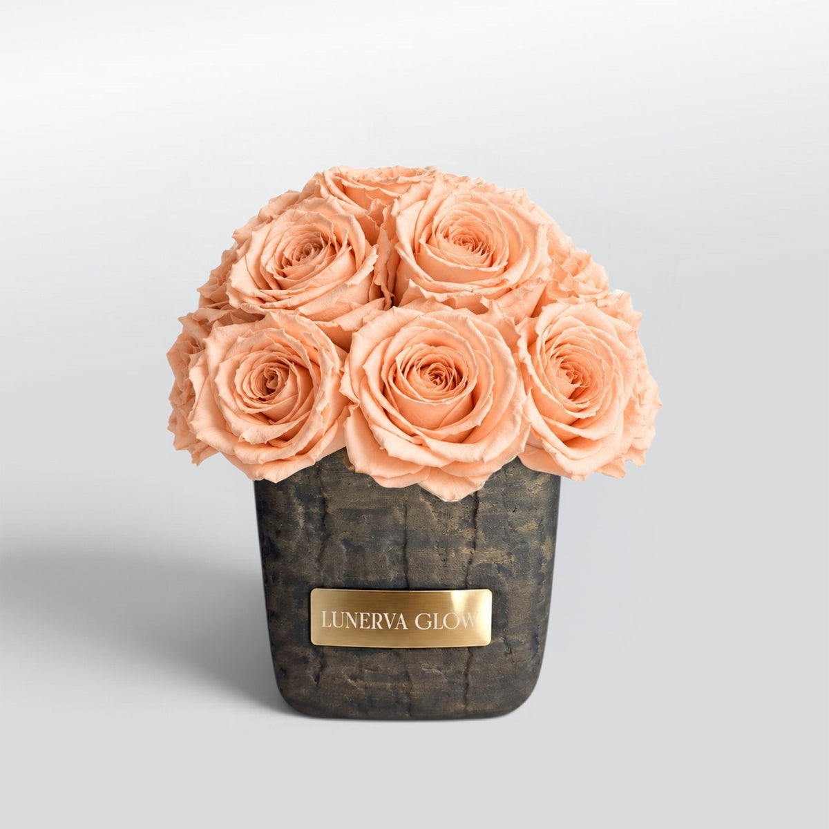 Square Solid Vase S|Nude