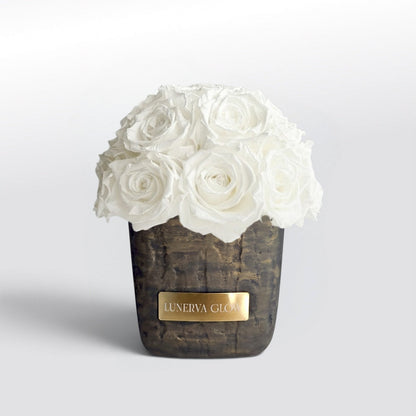 Square Solid Vase S|Nude