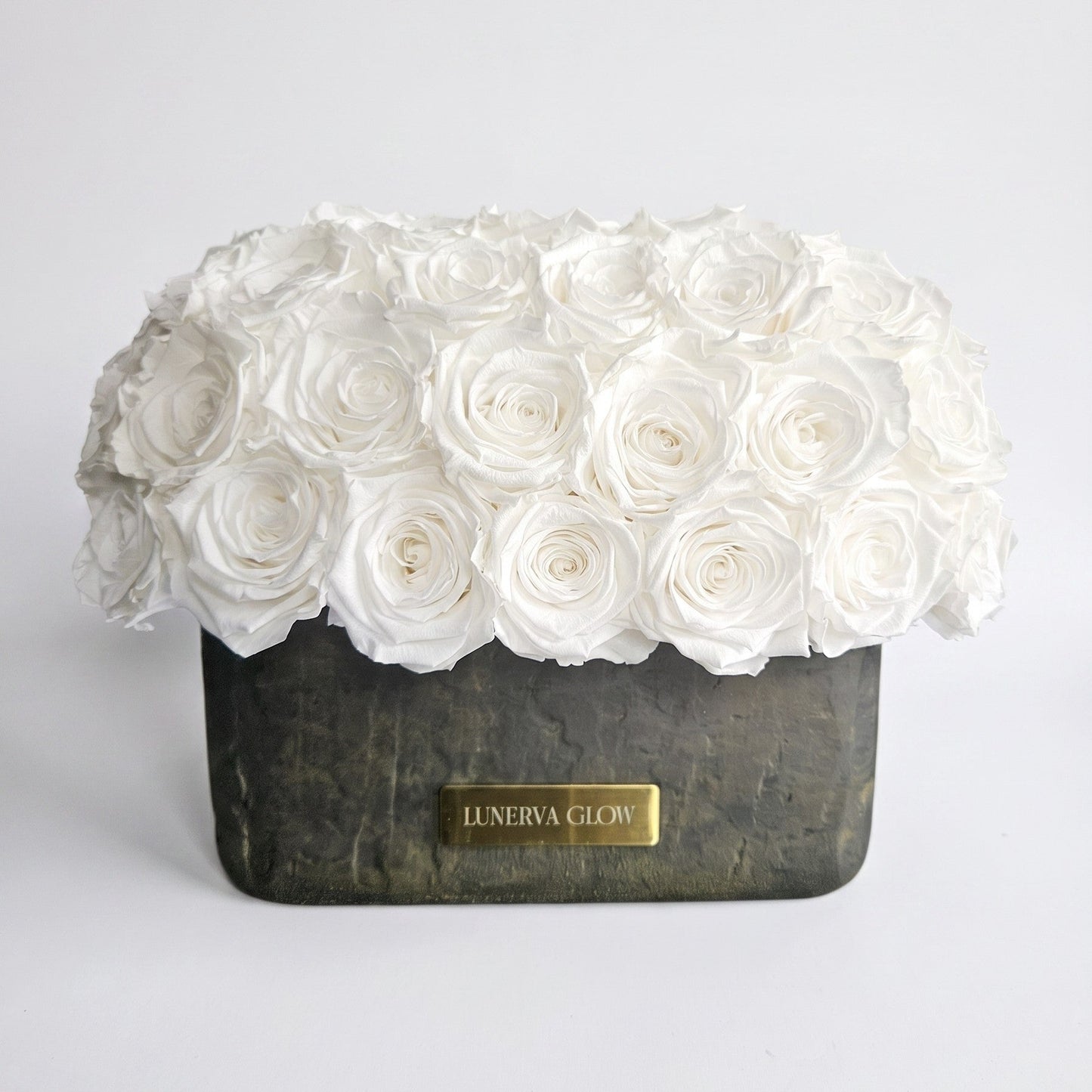 Black-Gold Oval Vase| Gold