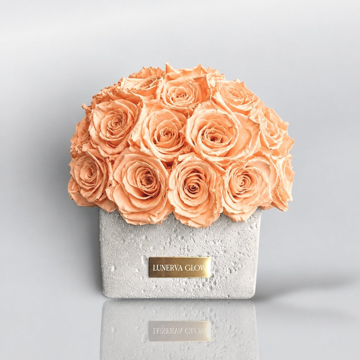 Beton Oval Vase XS|Nude