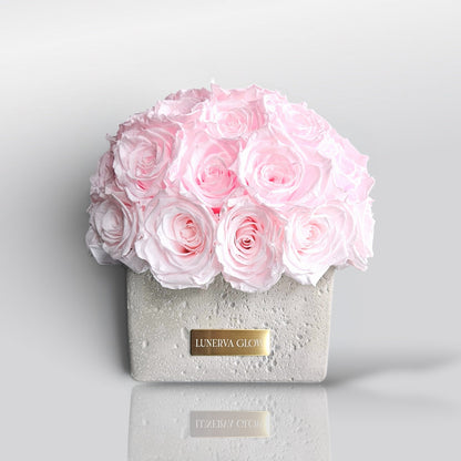 Beton Oval Vase XS|Nude