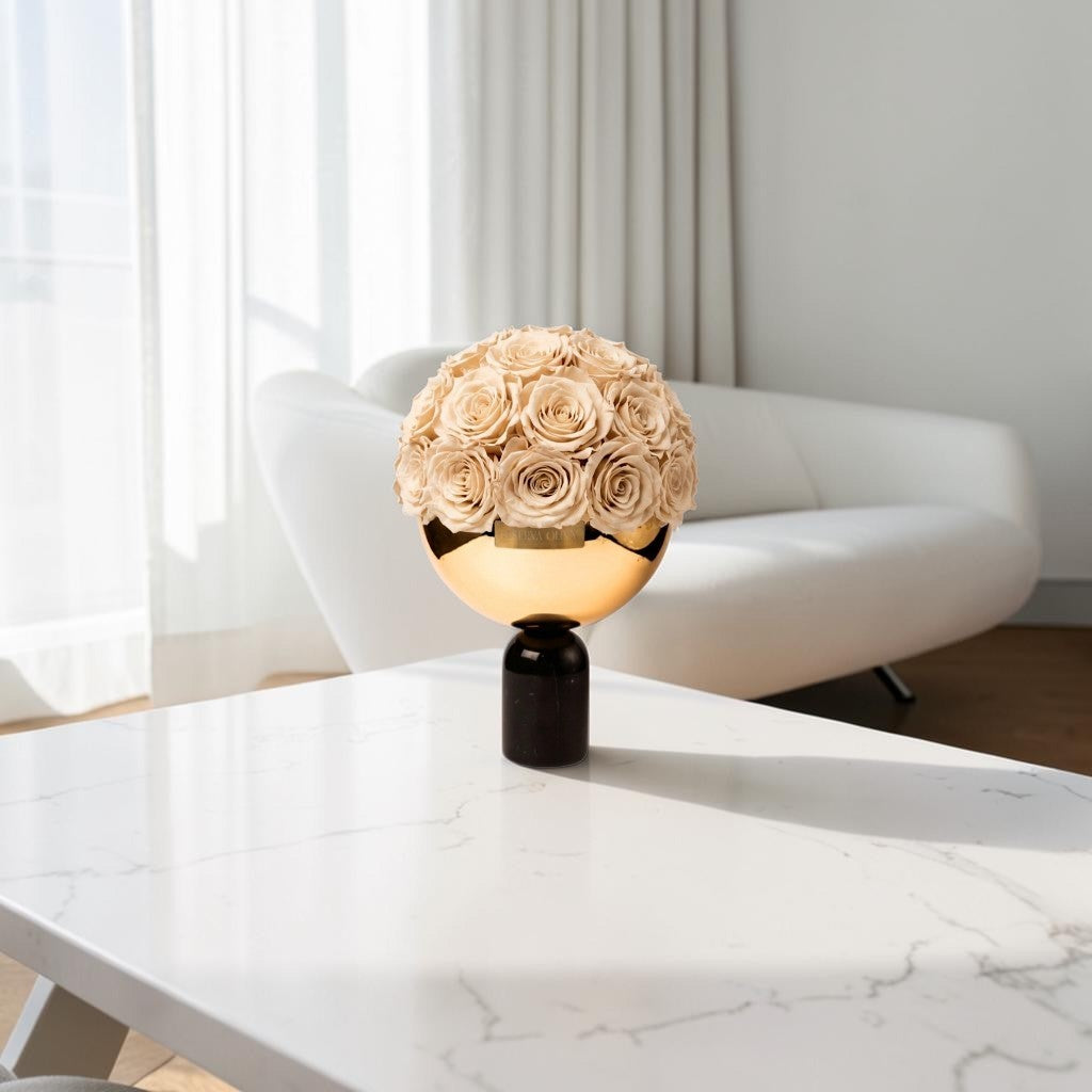 Black Marble Bowl |Nude