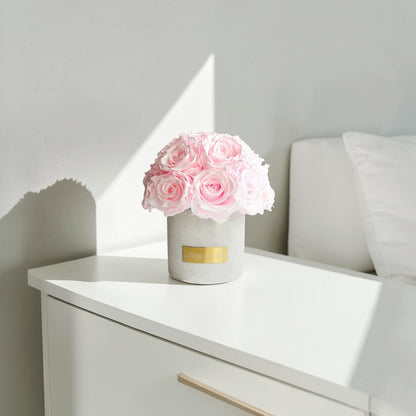 Gray Solid Beton Vase XS|Bridalpink