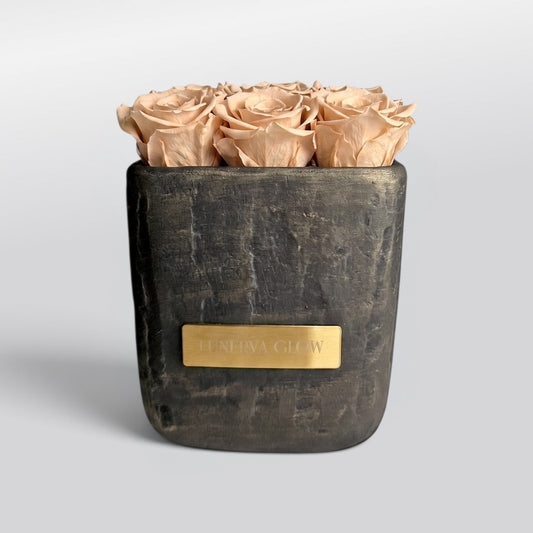 Square Vase S | Nude