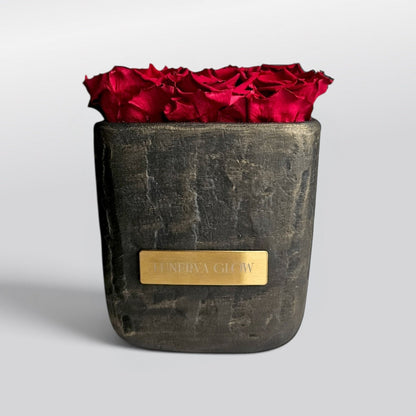 Square Vase S | White