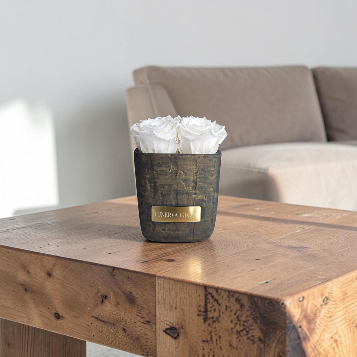 Square Vase XS| White