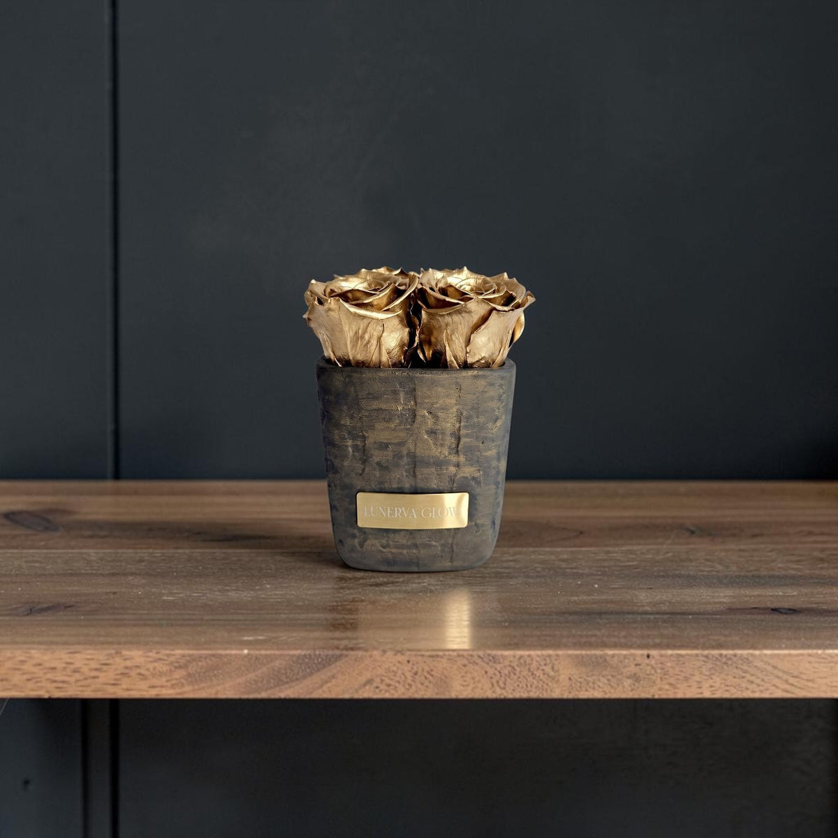 Square Vase XS| Gold