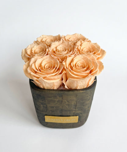 Square Vase XS | Peach