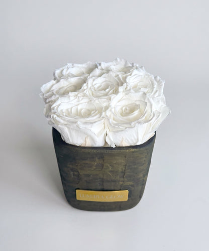 Square Vase XS| White