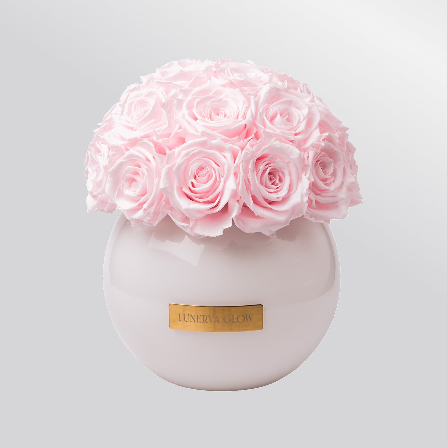 White Glass Vase |White|M